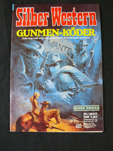 Silber western gunmen köder - western, gunmen-köder