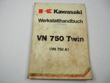 Kawasaki VN750 Twin Vulcan VN 750 A2 Reparaturanleitung Werkstatthandbuch 1985