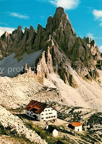 Dolomiten paternkofel mit drei - dolomiten,