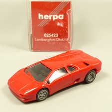 Herpa 1:87 025423 Lamborghini Diablo rot in OVP EX7334