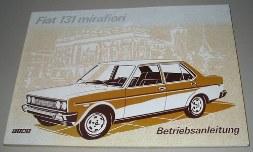 Betriebsanleitung fiat 131 - fiat,