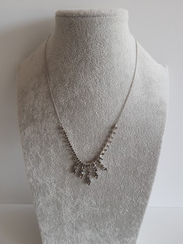 Art deco zirkonia collier - deco,