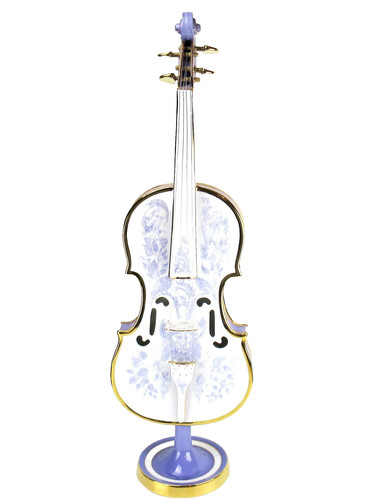 Hollohaza porzellan violine - porzellan,