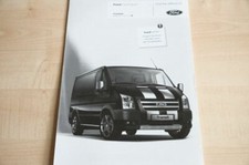 238345) Ford Transit - Sport - Preisliste & Extras - Prospekt 10/2010