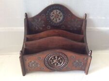 Antiker Briefhalter Aus Holz