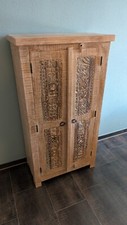 Divari Schrank Mangoholz Vintage Kolonialstil