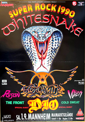 Whitesnake aerosmith dio - whitesnake,