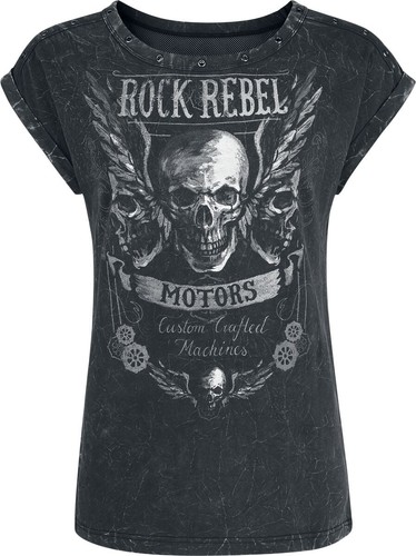 Rock rebel emp damen - rock,