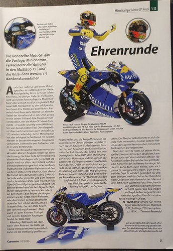 Motorrad yamaha yzr 1 12 - in, 1-12