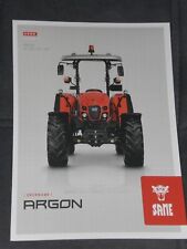 SAME ARGON STAGE V Traktoren Prospekt von 02/2022 ( SLH 195 )