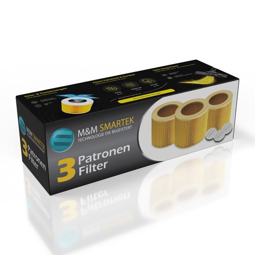 Patronen filter für - 3x, patronen-filter
