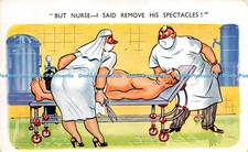 R273537 Comic Karte Arzt Mann Frau Schere Narr Nr 106 1957