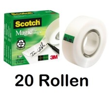 20 x 3M Scotch Magic Tape 810