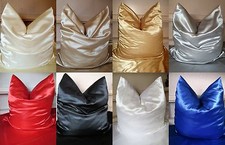 Glanz Bettwäsche Satin Glanzsatin Polyester  Größe 135cm x 200cm + 80cm x 80cm 