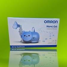 OMRON Nami Cat Kompressor Inhalationsgerät für Kinder - Atemtherapie Gerät