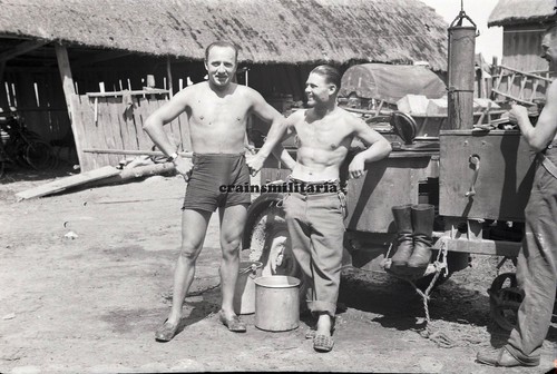 Orig negativ foto soldaten - foto,