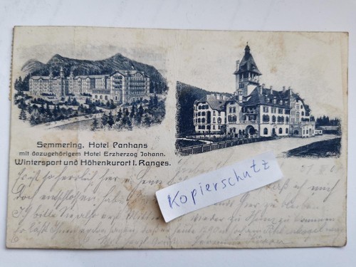 Semmering hotel panhans - hotel,