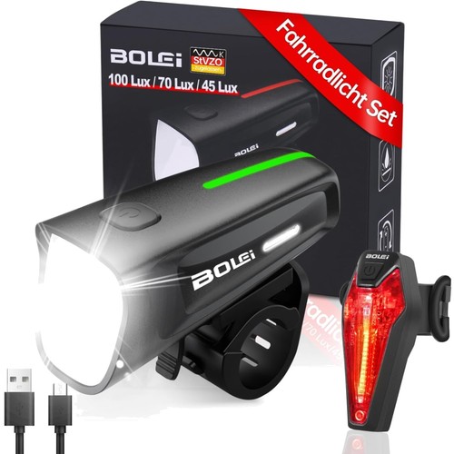 Fahrradlicht set 100 - fahrradlicht, lux