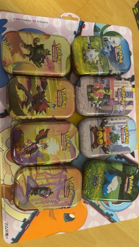 Pokémon mystery mini tin box - mystery,