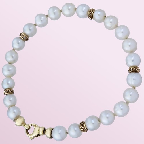 Perlen armband einreihig - perlen,