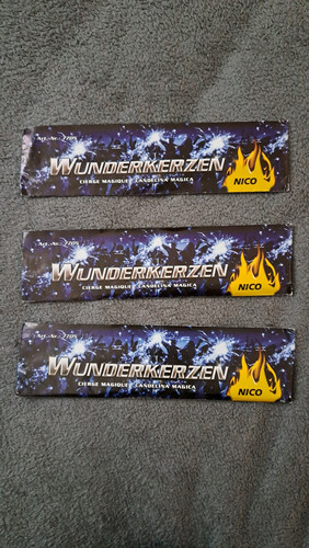 Nico wunderkerzen 3x10 stück - wunderkerzen,