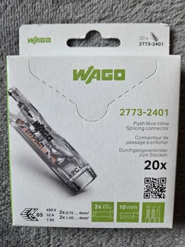 20x wago durchgangsverbinder - 20x,