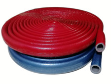 10m PE Rohrisolierung Isolierschlauch Rohr Isolierung Heizungsrohre Rot Blau