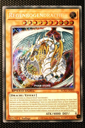 Regenbogendrache secret rare - regenbogendrache!,