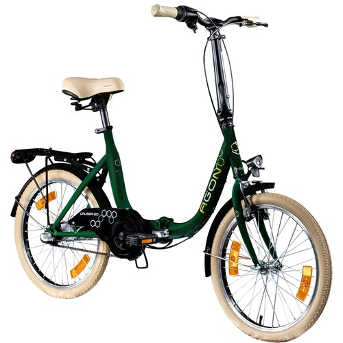 Agon cruiser klappfahrrad - cruiser, 20"