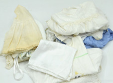 PUPPEN BEKLEIDUNG Bekleidungsset Unterwäsche Schuhe 20 Teile Puppe VINTAGE