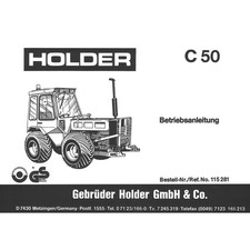 Holder C50 Viertakt