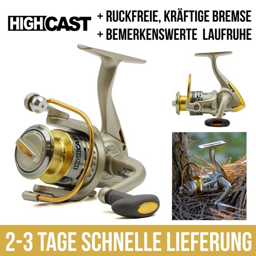 Angelrolle spinnrolle highcast - angelrolle,