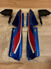 Honda CRF 1100 Africa Twin Verkleidung Sitzbank links + rechts blau