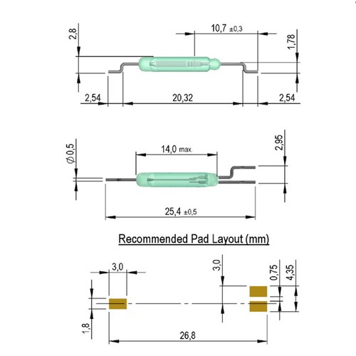 Standexmeder reedsensor mk23 - standexmeder,