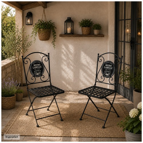 2er set gartenstühle - set,