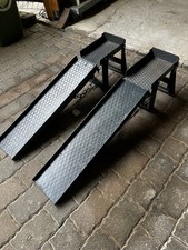 Massive Auto Auffahrrampen Riffelstahl( Eigenbau)