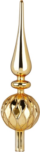Christbaumspitze glas 31cm - christbaumspitze,