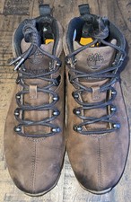 Timberland Splitrock Bartlett Ridge Braun Nubuk Herren 42 Getragen und Gereingt
