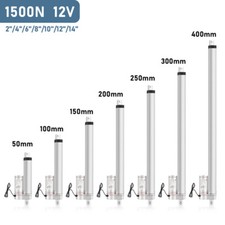 1500N DC 12V Elektrischer Linearantrieb Linear Actuator Linearmotor 50mm -400mm