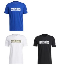 adidas T-Shirt  Tee für Herren mit Rundhalsausschnitt 100% Baumwolle schwarz