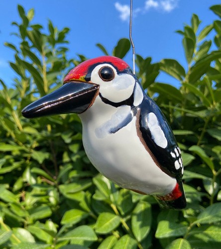 Keramik vogel specht - keramik,