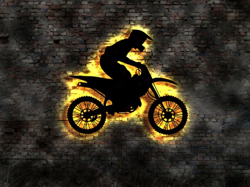 Schild motocross moto - motocross,