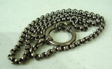 Antike 800 Silber Taschenuhren Kette um 1910