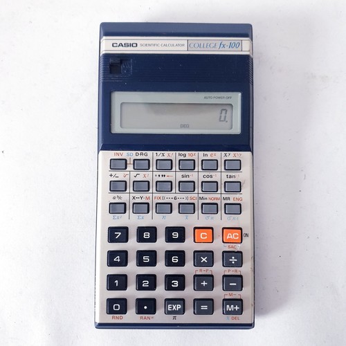 Casio college 100 - casio, fx-100