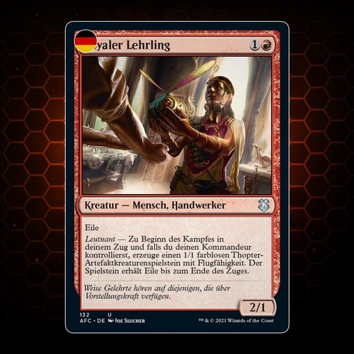 Mtg loyal apprentice loyaler - mtg,