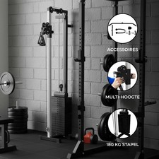 Kabelzugmaschine Crossover Kraftstation Fitness Kabelzug Wandmontage