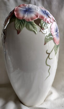 Franz Porzellan FZ00442 schöne hohe Stiefmütterchenvase