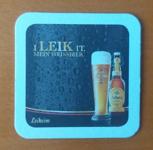 Bierdeckel leikeim weissbier - leikeim,