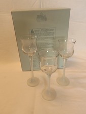 Partylite Eiskristallgläser, Trio NEU