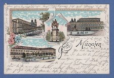 AK Bayern Gruss aus München